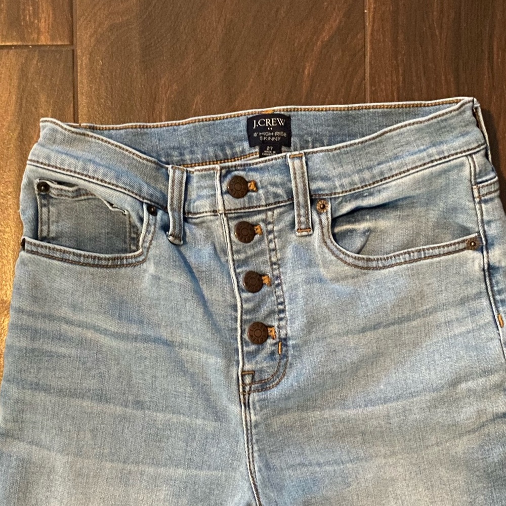 J Crew 10” High Rise Jean - Picture 2 of 2